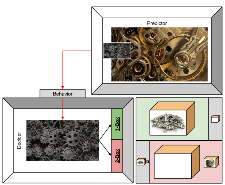 Newcomb's Paradox- Decision Process Leakage
